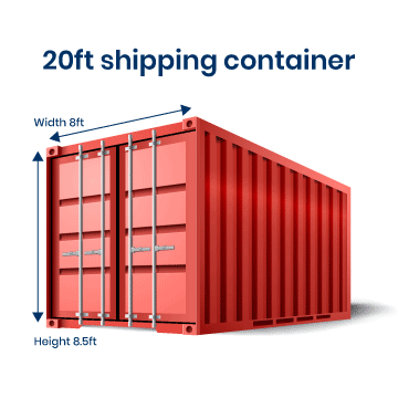 20ft shipping container